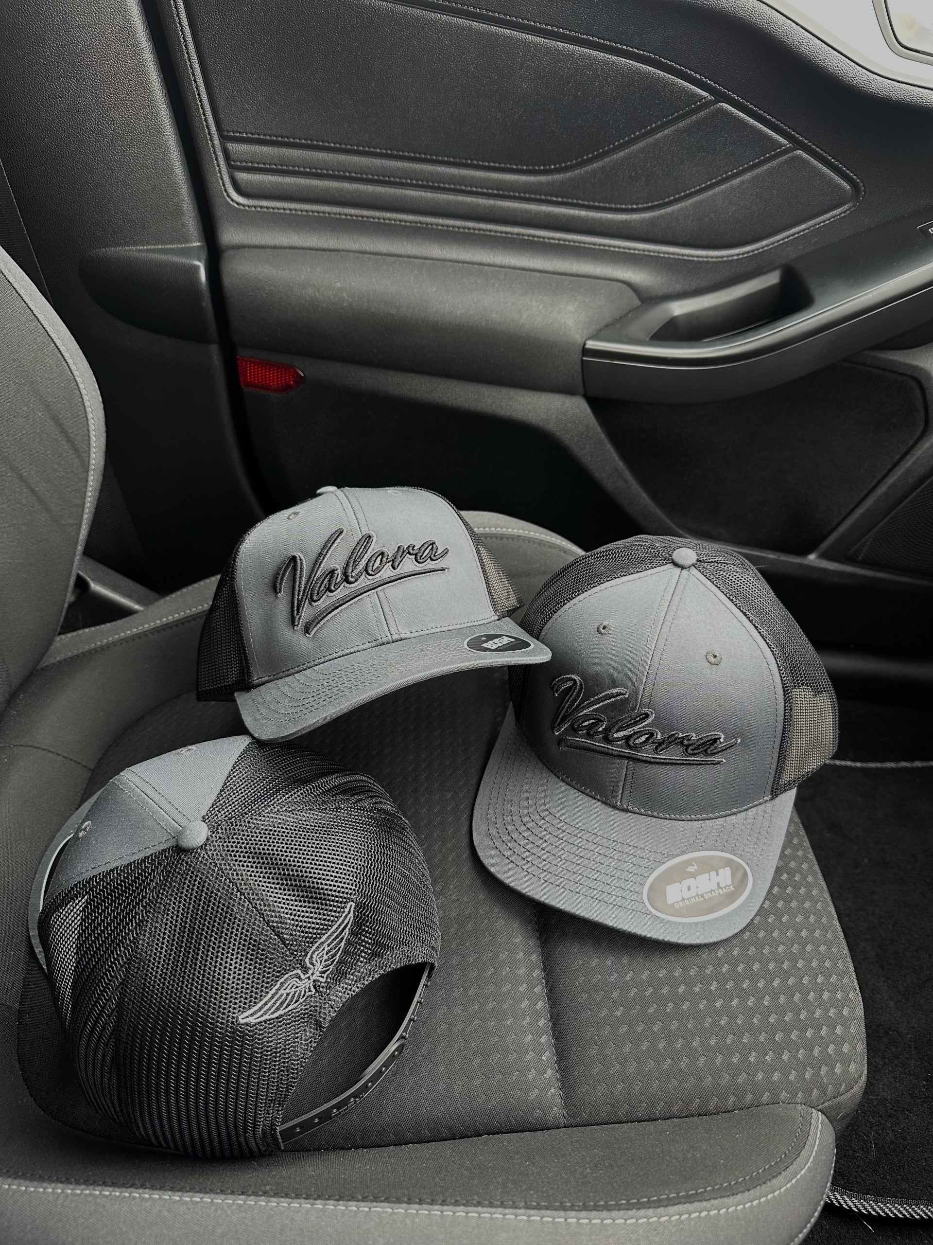 Grey 'Valora' Cap